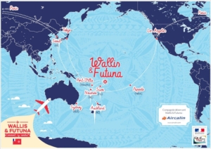 Carte Wallis et Futuna - Comment s'y rendre