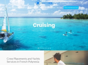 Site Internet - Tahiti Crew